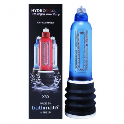 SVILUPPATORE IDRAULICO PROFESSIONALE BATHMATE \"HYDROMAX X30\" BLU